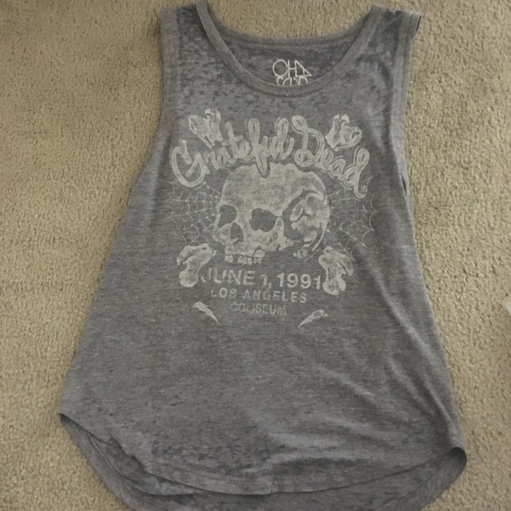 Chaser Grateful Dead tank top medium